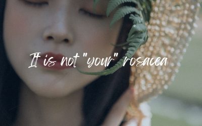 How to stop identifying with rosacea