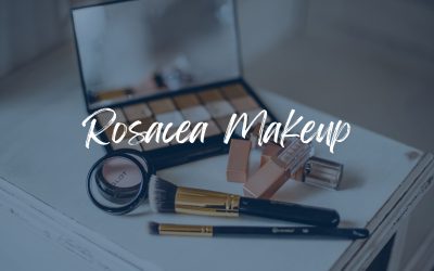 Natural makeup for rosacea
